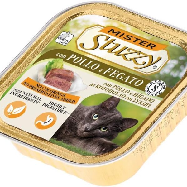 Stuzzy Cat Pâté Chicken Liver 100g – Natural Wet Food