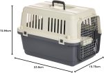 Pet Mode, plastic transporter, pet carrier, small dog carrier, cat carrier, travel crate, portable pet crate, medium pet carrier