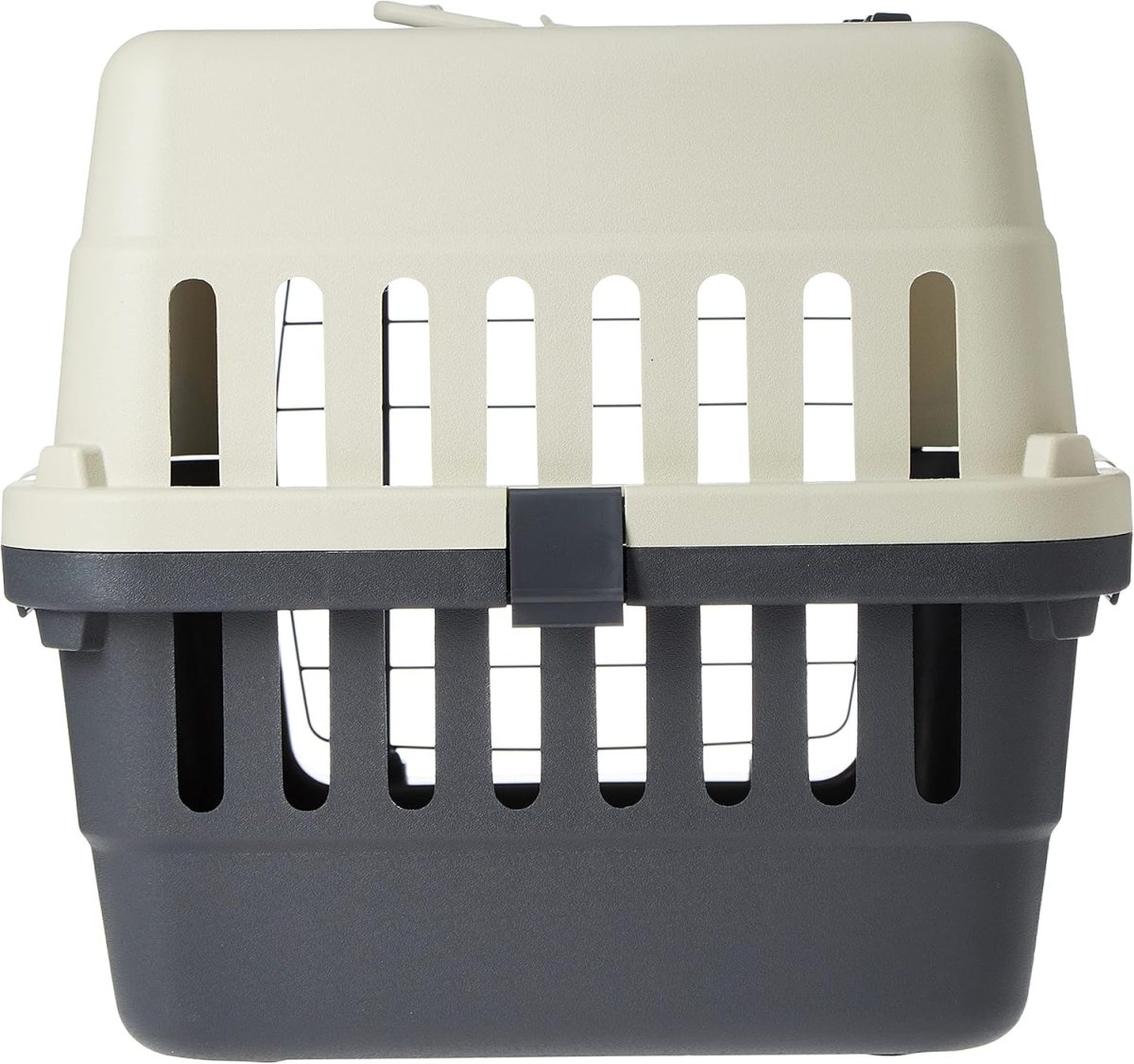 Pet Mode Plastic Pet Carrier 50x35x32cm with top and front doors for cats and small dogs