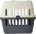 Pet Mode Plastic Pet Carrier 50x35x32cm with top and front doors for cats and small dogs