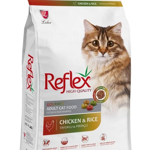 Reflex Adult Cat Food Gourmet Chicken Rice 2kg