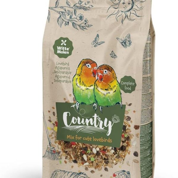 Witte Molen Country Lovebirds Food 2.5kg pack front view