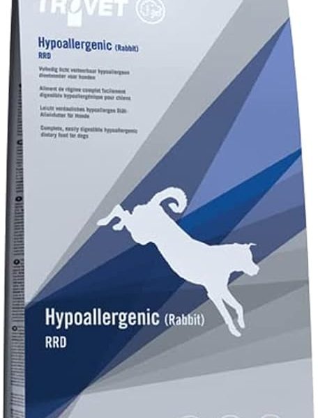 Bag of Trovet Hypoallergenic Rabbit Dog Dry Food 12.5kg