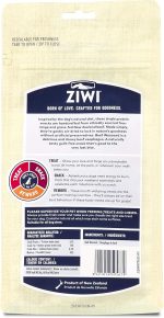 ZIWI Peak Beef Weasand Dog Chews – 72g natural single-ingredient treat for dogs