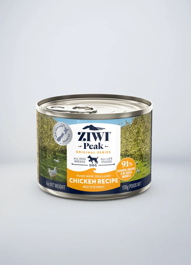 ZIWI Peak Chicken Recipe Wet Dog Food 170g can – grain-free, high-protein wet food for dogs