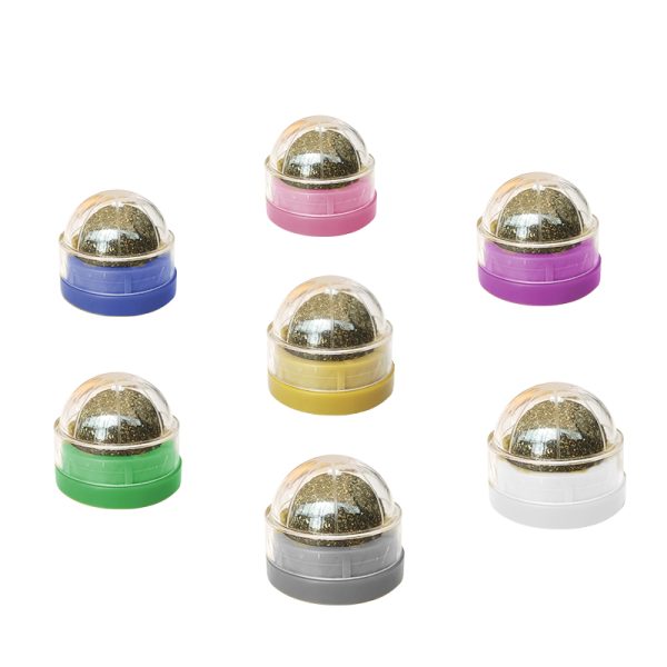 cat toy licking ball catnip