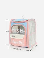 Purrpy JELLY Cat Backpack Carrier with Transparent Window
