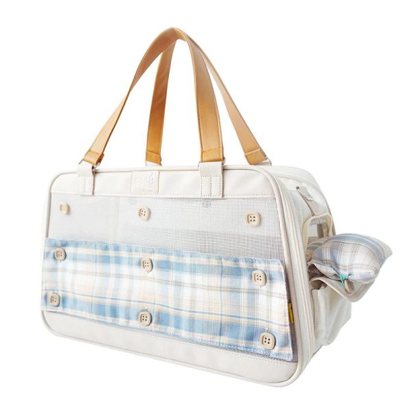 PURRPY Button Bag Carrier for Cats and Dogs – Stylish Pet Carrier