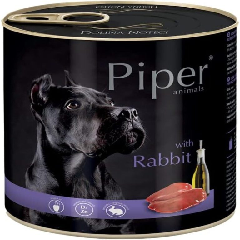 Piper Rabbit Wet Dog Food 800g Can