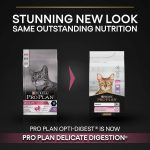 PRO PLAN Delicate Digestion Dry Cat Food with Turkey – 10kg Bag for Sensitive Cats