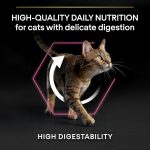 PRO PLAN Delicate Digestion Dry Cat Food with Turkey – 10kg Bag for Sensitive Cats