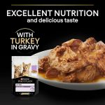 Purina Pro Plan Kitten Wet Cat Food Turkey in Gravy 10x85g pouches