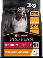 PRO PLAN EVERYDAY NUTRITION MEDIUM ADULT,3KG CHICKEN DRY DOG FOOD