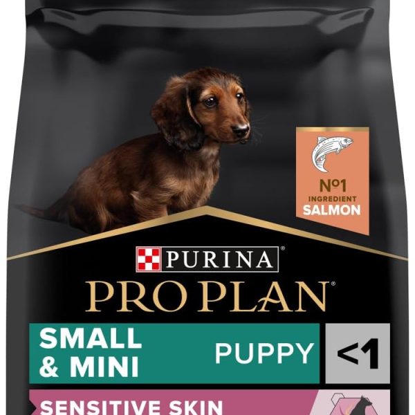 Sensitive Skin Dog Food – PRO PLAN Salmon 3kg for Small Breeds
