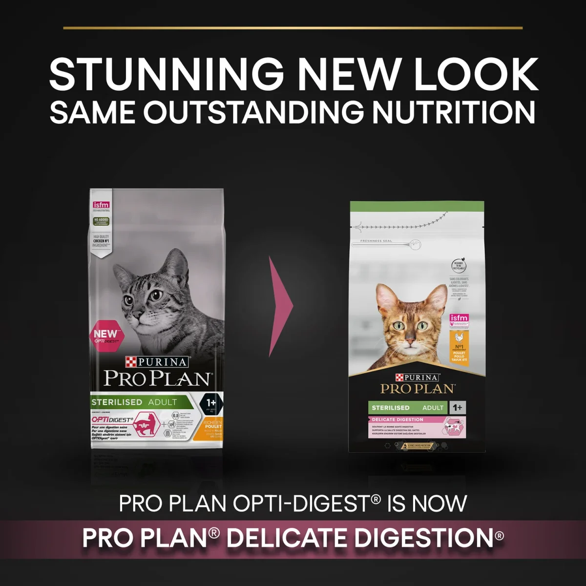 PRO PLAN Sterilised Cat Chicken 10kg dry food bag