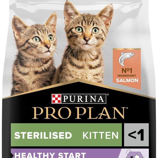PRO PLAN Sterilised Kitten Healthy Start Salmon 1.5kg Dry Cat Food