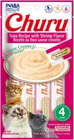 Tuna Shrimp Churu Recipe 56g creamy hydrating cat treat