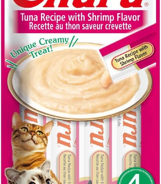 Tuna Shrimp Churu Recipe 56g creamy hydrating cat treat