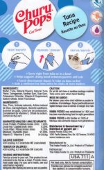 Churu Pops Tuna Recipe 56g hydrating lickable cat treat