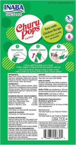 Churu Pops Tuna with Chicken Recipe 56g hydrating lickable cat treat