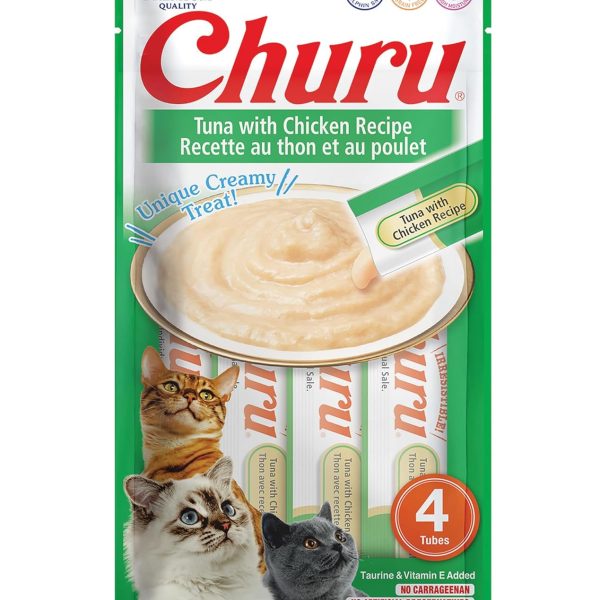 Tuna Chicken Churu Recipe 56g creamy hydrating cat treat