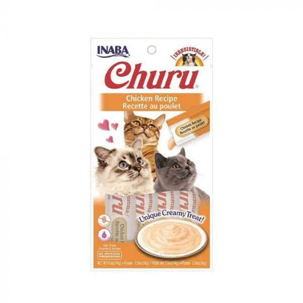 Inaba Churu Chicken Recipe 56g cat treat