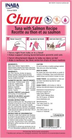 Tuna Salmon Churu Recipe 56g creamy hydrating cat treat