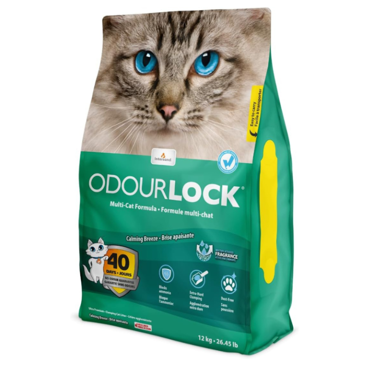 Intersand OdourLock Clumping Cat Litter Calming Breeze Scent