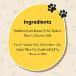 Good Boy Mega Chewy Twist Dog Treats with Duck 70g