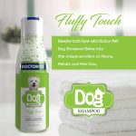 Doctor Pet Dog Shampoo – Fluffy Touch Peony Petals & Pink Clay 500ml