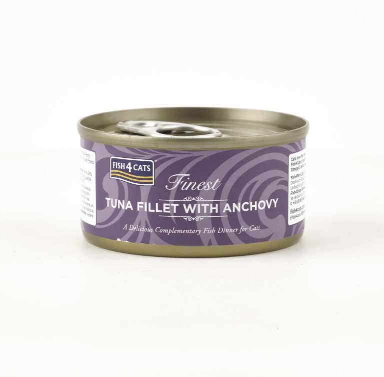 Fish4Cats Tuna Fillet with Anchovy in Broth – 70g