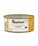Applaws Chicken Breast Cat Wet Food in Broth 70g