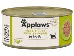 Applaws Tuna & Seaweed Wet Cat Food in Broth 70g