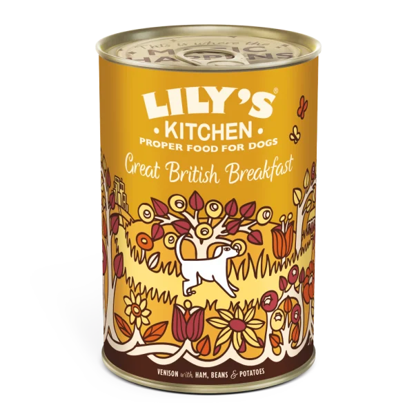 Great British Breakfast Wet Dog Food – Lily’s Kitchen 400g