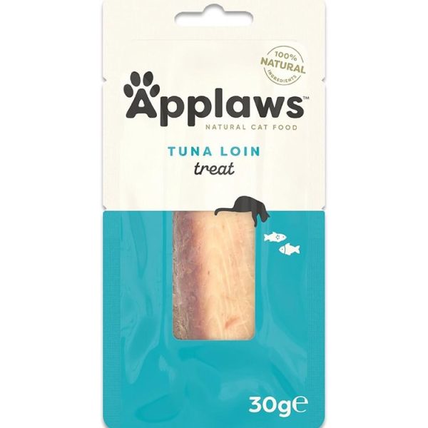 Applaws Tuna Loin Cat Treats 30g pack – natural protein-rich cat treat
