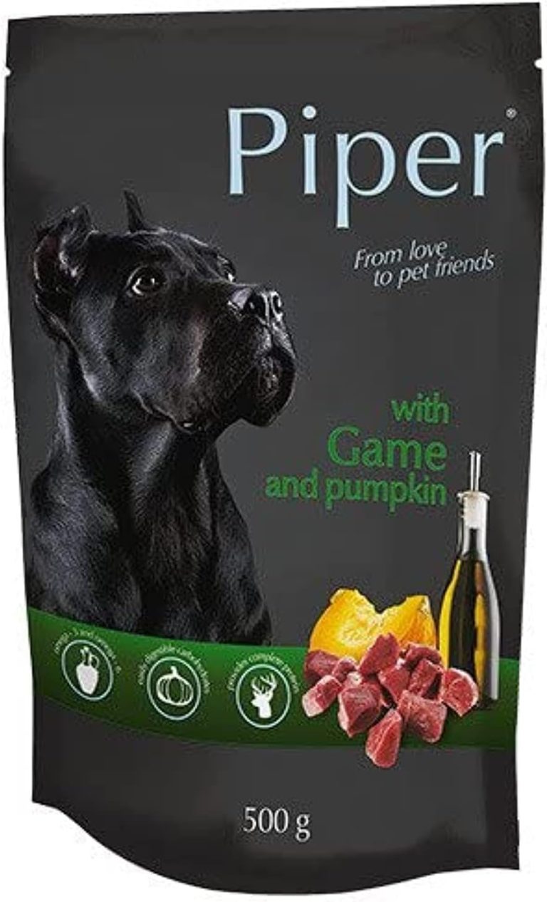 Dolina Noteci Piper Game & Pumpkin Wet Dog Food – 500 g