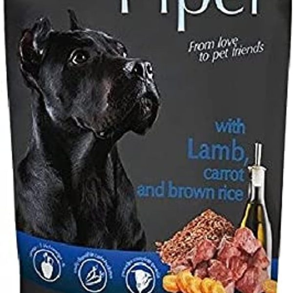 Dolina Noteci Piper Lamb, Carrot & Brown Rice Wet Dog Food – 500 g
