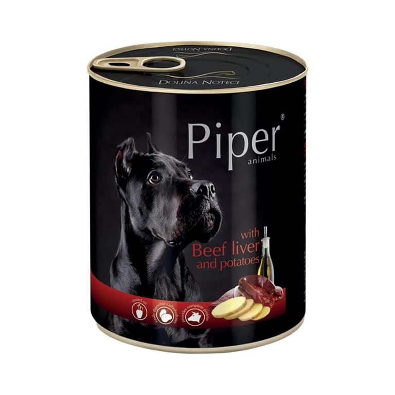 Piper Beef Liver & Potatoes Wet Dog Food – 400 g