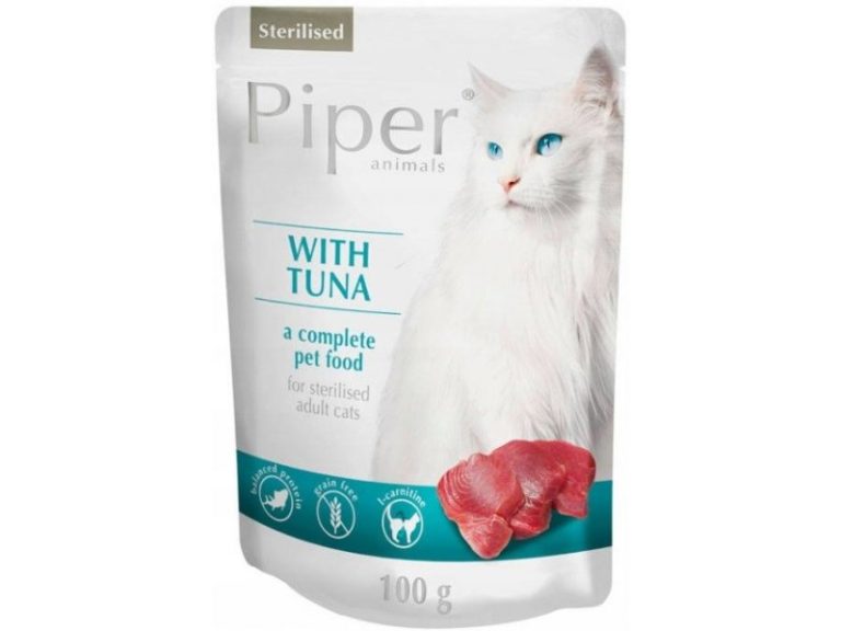Dolina Noteci Piper Cat Tuna Sterilised Wet Food – 400 g