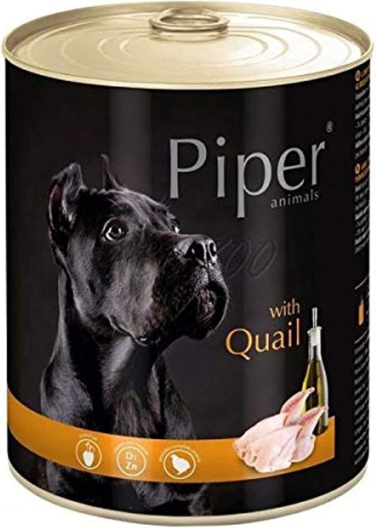 Piper Wet Dog Food with Quail – 800 g