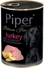 Piper Platinum Pure Turkey & Potatoes Wet Dog Food – 400 g
