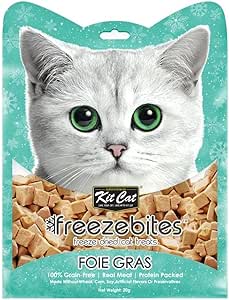 Kit Cat Freeze Bites Foie Gras Duck Liver Dried Treats 20g