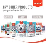 Wanpy Oven-Roasted Chicken Jerky Chip Dog Treats