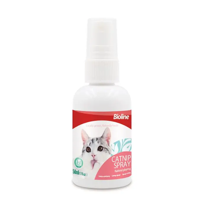 Bioline Catnip Spray – 50ml Natural Cat Attractant