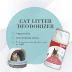 Bioline Cat Litter Deodorizer – Fragrance-Free & Eco-Friendly Odor Control – 425g