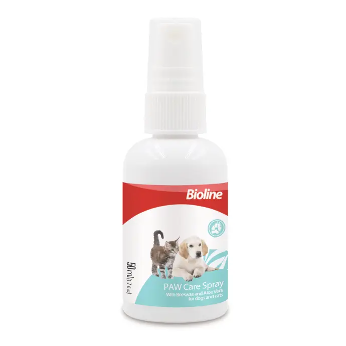 Bioline Paw Care Spray 50ml for Dogs and Cats