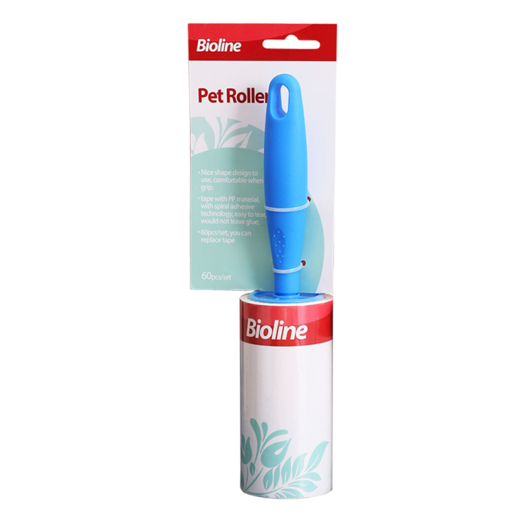 Bioline Pet Lint Roller 60 Sheets – 21.7cm x 5cm