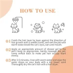 Bioline Multi Coloured Hair Shampoo for Cats - 200ml