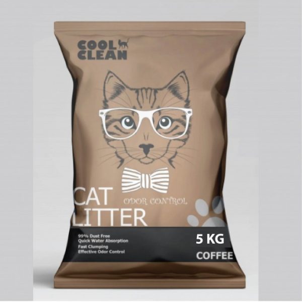 Cool Clean Clumping Cat Litter Coffee Scent – 5kg