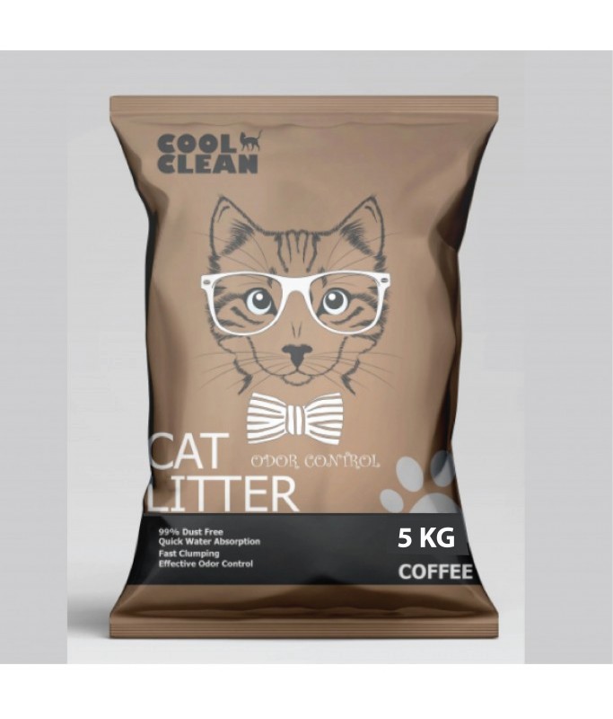 6970882712022 Cool Clean Clumping Cat Litter Coffee Scent – 5kg